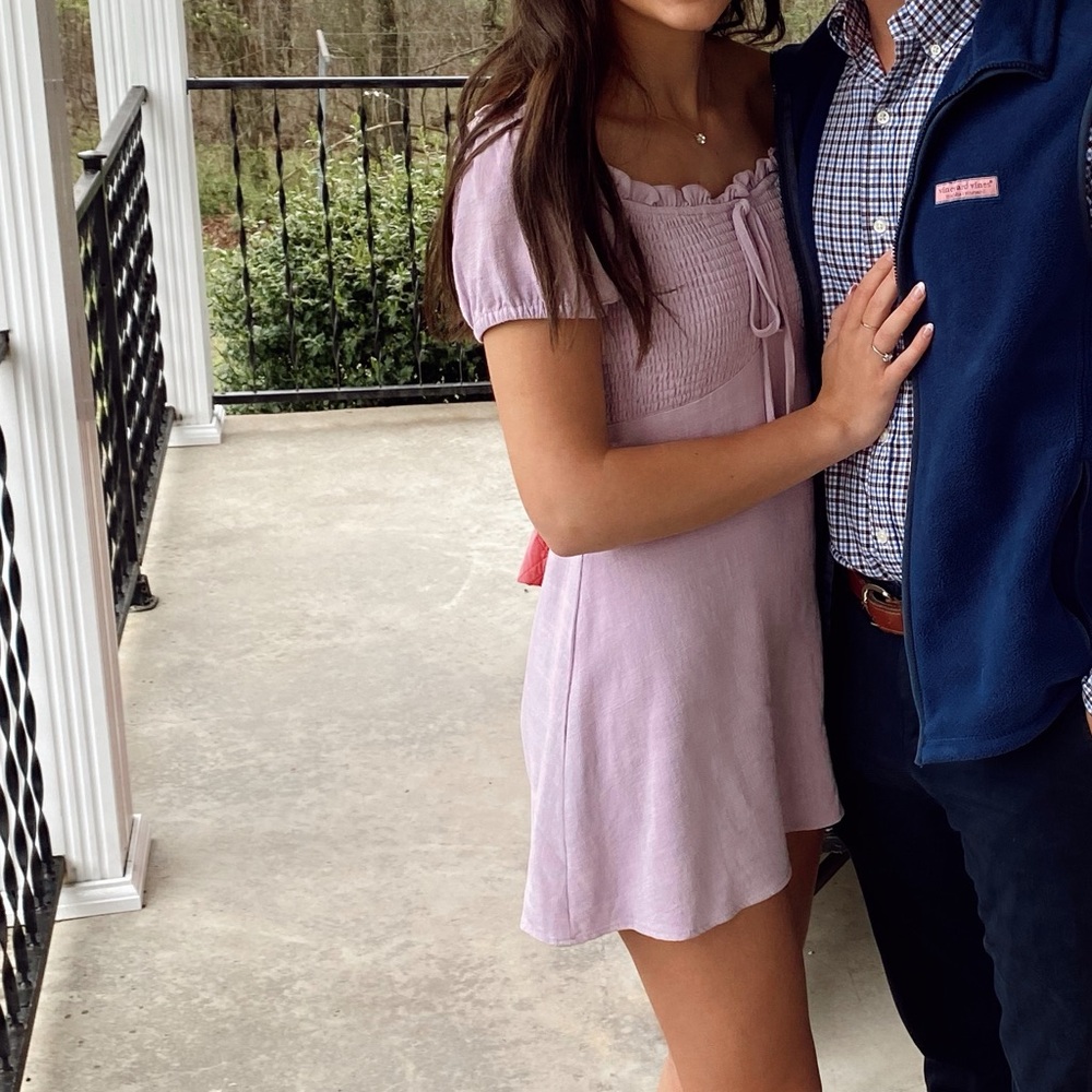 Purple dress